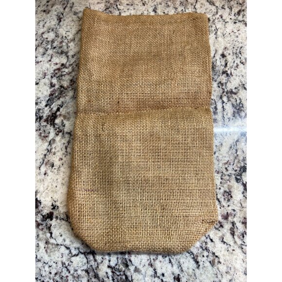 Vintage Planters Salted In-Shel’ Burlap Sack Mr. Peanut Advertising Empty - Picture 3 of 5